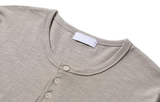 Cali Henry Neck Slavic Cotton Long Sleeve Ties