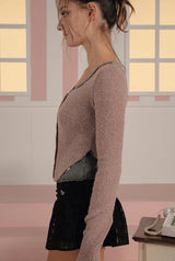 Kate cardigan - deep pink