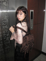 [美愛 1970] Rose pocket backpack (3color)