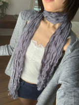 PLEATS SCARF