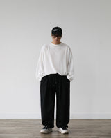 YF CURVED COTTON PANTS