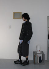 POCKET SUEDE BLOUSON