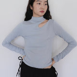 shoulder cut out tops