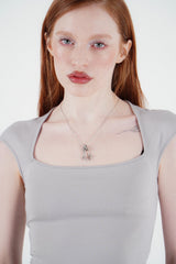 Ornament drop Necklace