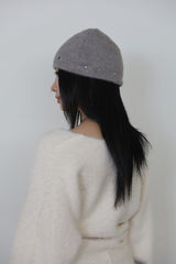 Eyelet Lease Beanie