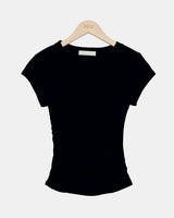 ボニアサイドシャーリングショートスリーブTシャツ