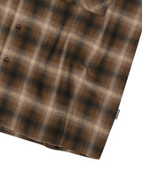FLANNEL CHECK SHIRT_BROWN