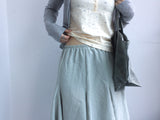 Dawn Star button sleeveless