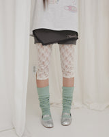 MINI DOT LOOSE KNEESOCKS / MINT