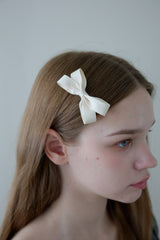 [2PCS 1SET] DAILY TWIN RIBBON HAIR PIN