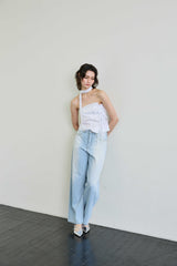 ELFIN SCARF TOP / WHITE