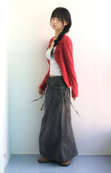 Round Pick Dot Cardigan