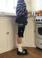 PLEATS SKIRT BELT