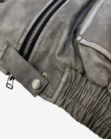 Bold Leather Short Padding