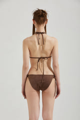 SUEDE BIKINI