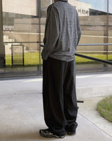 Yatai Stripe Overfit Long Sleeve T-Shirt