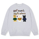 NUSL Fur Animals Sweatshirts - 6COLOR