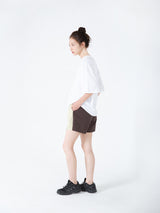 Two Tone Blend Shorts (Brown)