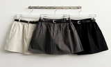 Lipo Pintuck Belt Set Banding Miniskirt