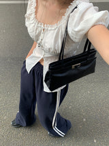 [MADE] Kanti Lace Track Wide Pants