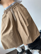 5000SOLD 🥳❤‍🔥 LINEN BALLOON BERMUDA 🖤🤍🩷💚7COLOR