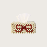 【MADE】 candy ribbon tissue case (ivory)