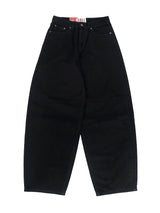 deep stitch wide denim