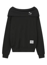 SIOR FAKE HOOD OFF SHOULDER MTM (3COLOR)