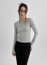 [MADE] At Boat Neck Long Sleeve T-shirt