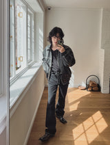 Roa Collar Leather Jacket