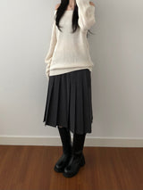Cent pleats skirt (2 colors)