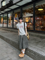 レーヴトーキョーセミクロップショートスリーブTシャツ
