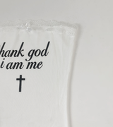 Thankstoo レースチューブトップ (White)