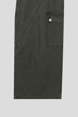 Flat Cargo Washed Pants