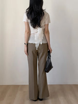 Thames Semi Bootcut Slacks