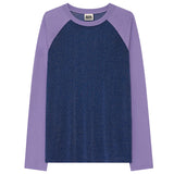 glitter raglan long sleeve
