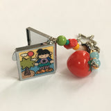 Square Mirror Keychain/四角いミラーキーホルダー