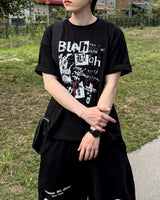 BLAGR PRINTING OVERFIT SHORT‑SLEEVE T‑SHIRT