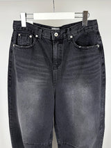 TUCK BALLOON JEANS (2C)