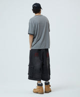 BASIC LOGO STRIPE RINGER TEE