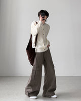 Hale Angora Round Cardigan