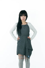 studs layered onepiece(gray)