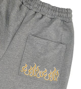 ファイヤー刺繍ストリングトレーニングパンツ