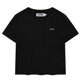 ストライプレイヤードTシャツ2パック [BLACK]