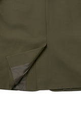 Row classic jacket_khaki beige