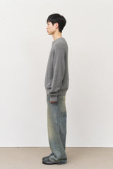 Wig Zipper Round Knit