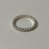 (silver925) Waterdrop cubic ring *silver