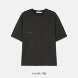 Layered Star Washed Top (3color)