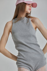 RIBBED BODYSUITE
