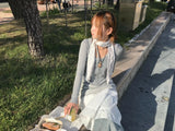 Nekie Dot Halterneck Sleeve 